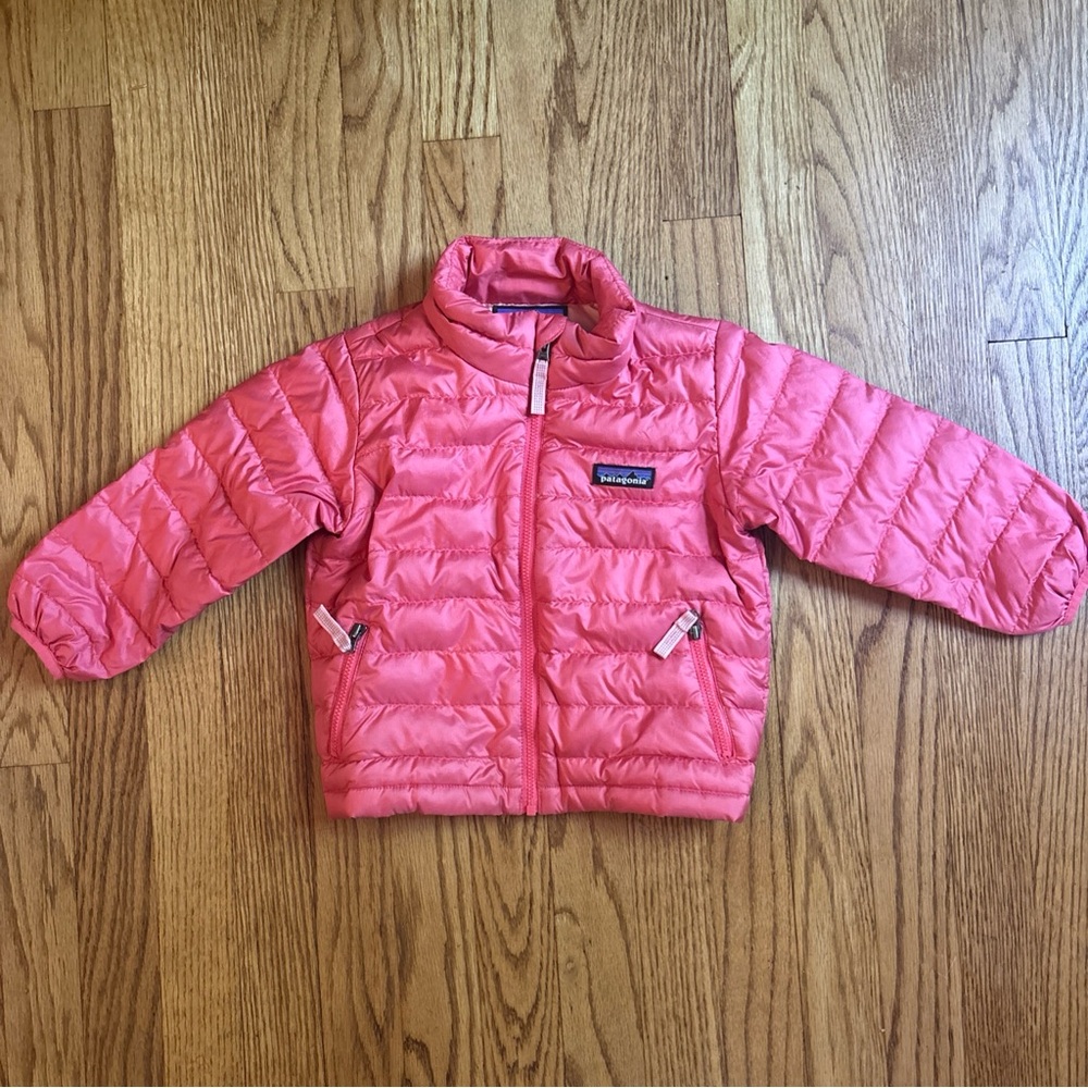 Patagonia Baby Down Sweater Puffer Jacket Toddler Size 2T  Pink